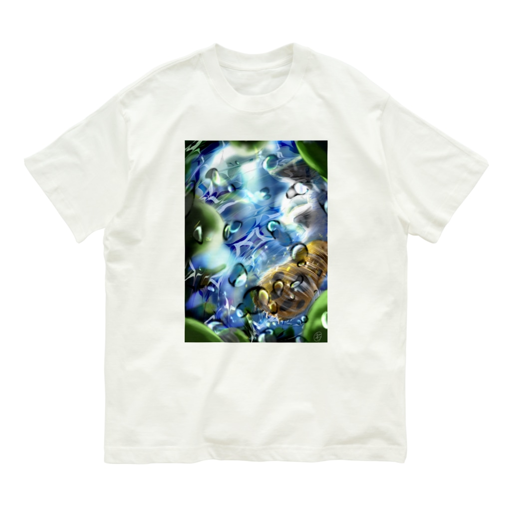 うたかたのヒガンの川遊び Organic Cotton T-Shirt