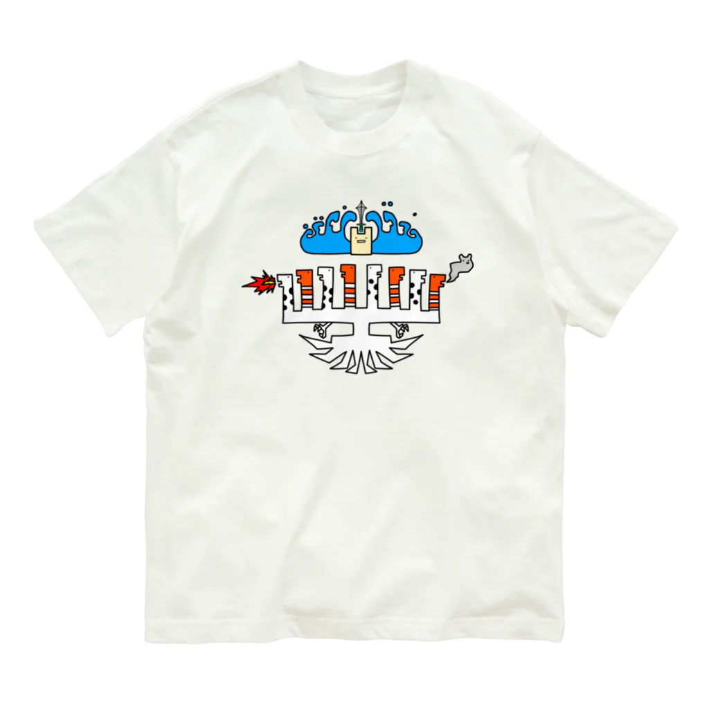 2Dうさぎの2Dうさぎ ヤマタノオロチン Organic Cotton T-Shirt