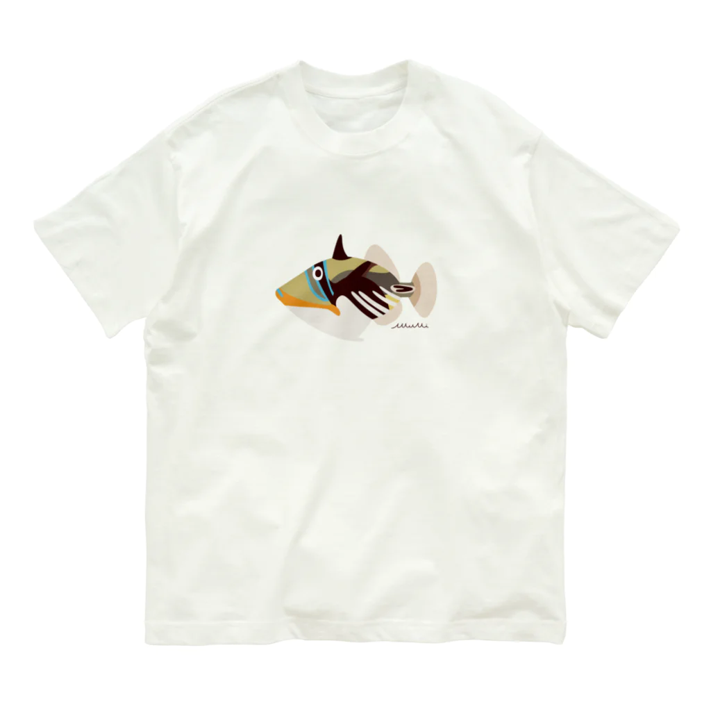 Astrio SUZURI店のムラサメモンガラちゃん Organic Cotton T-Shirt