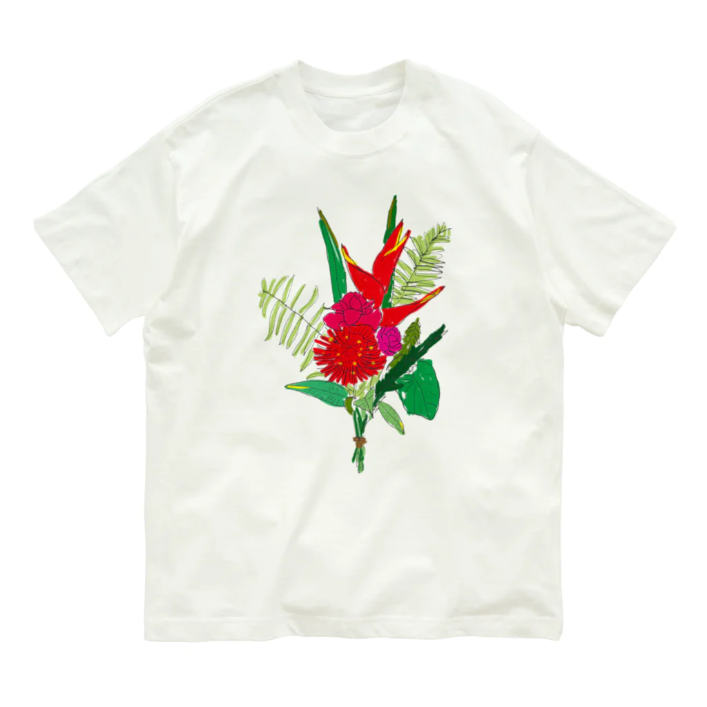 SUNRISE SOUNDの花束を オーガニックコットンTシャツ