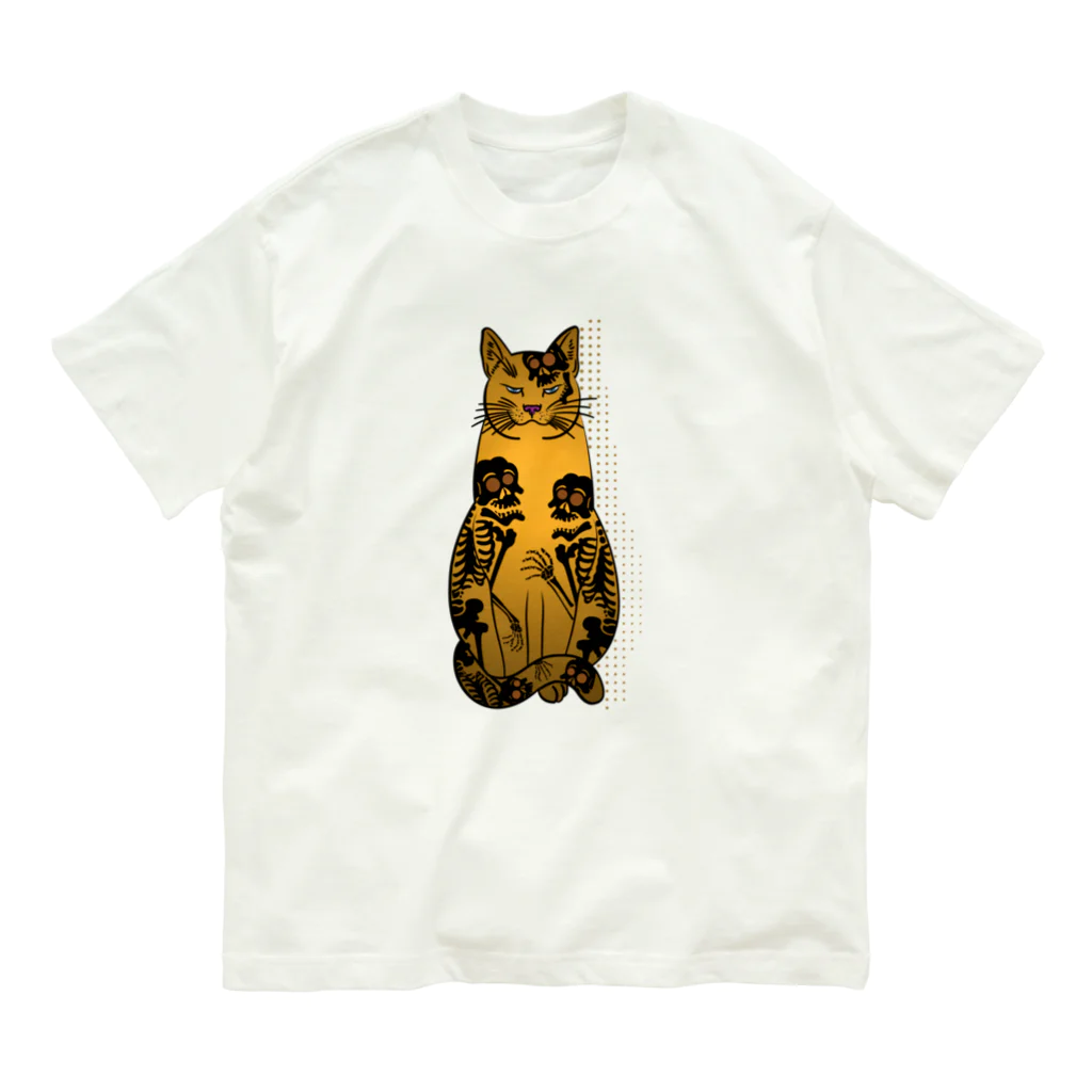 Astrolab • アストロラーベのCat and Boners オーガニックコットンTシャツ