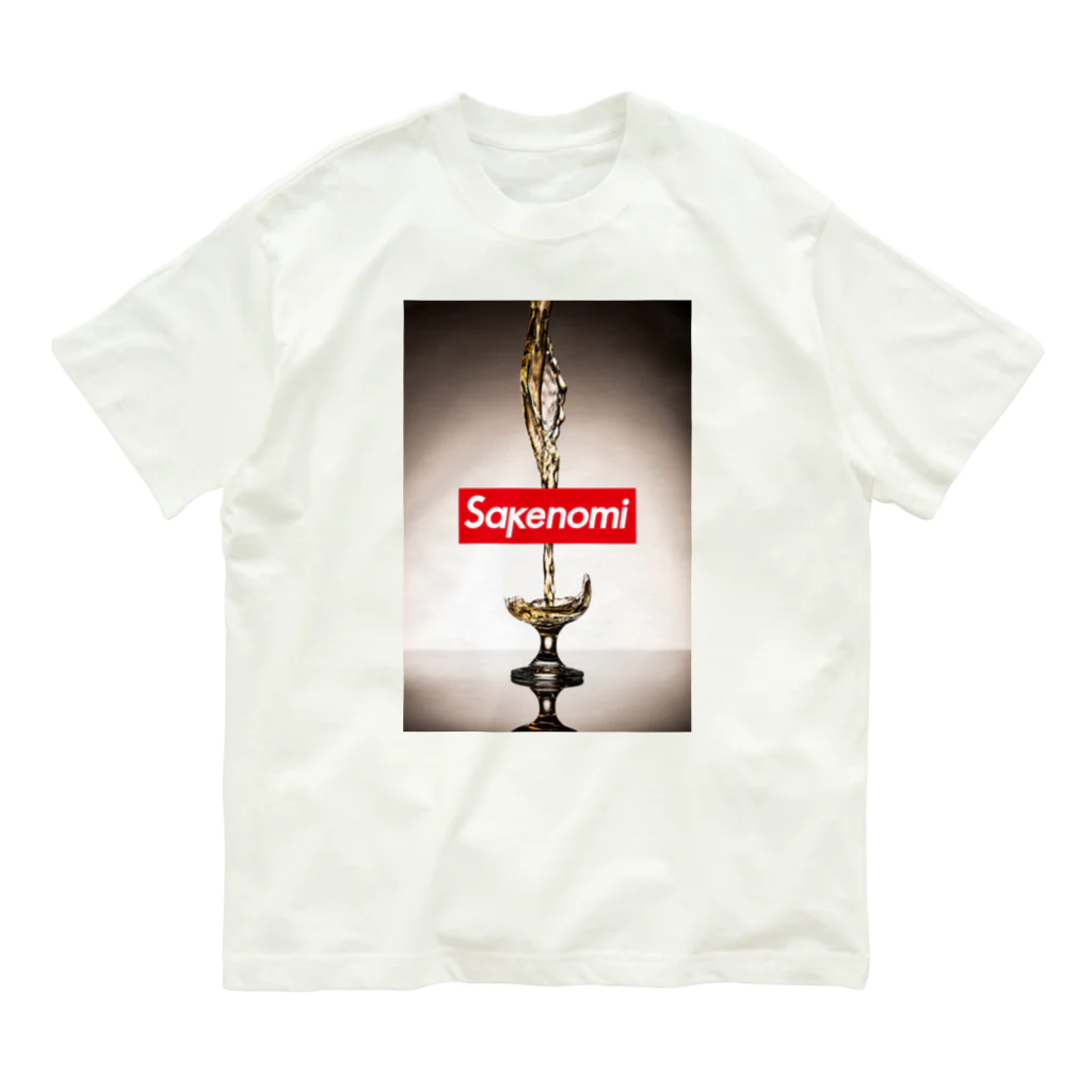 stereovisionのsakenomi（サケノミ） オーガニックコットンTシャツ