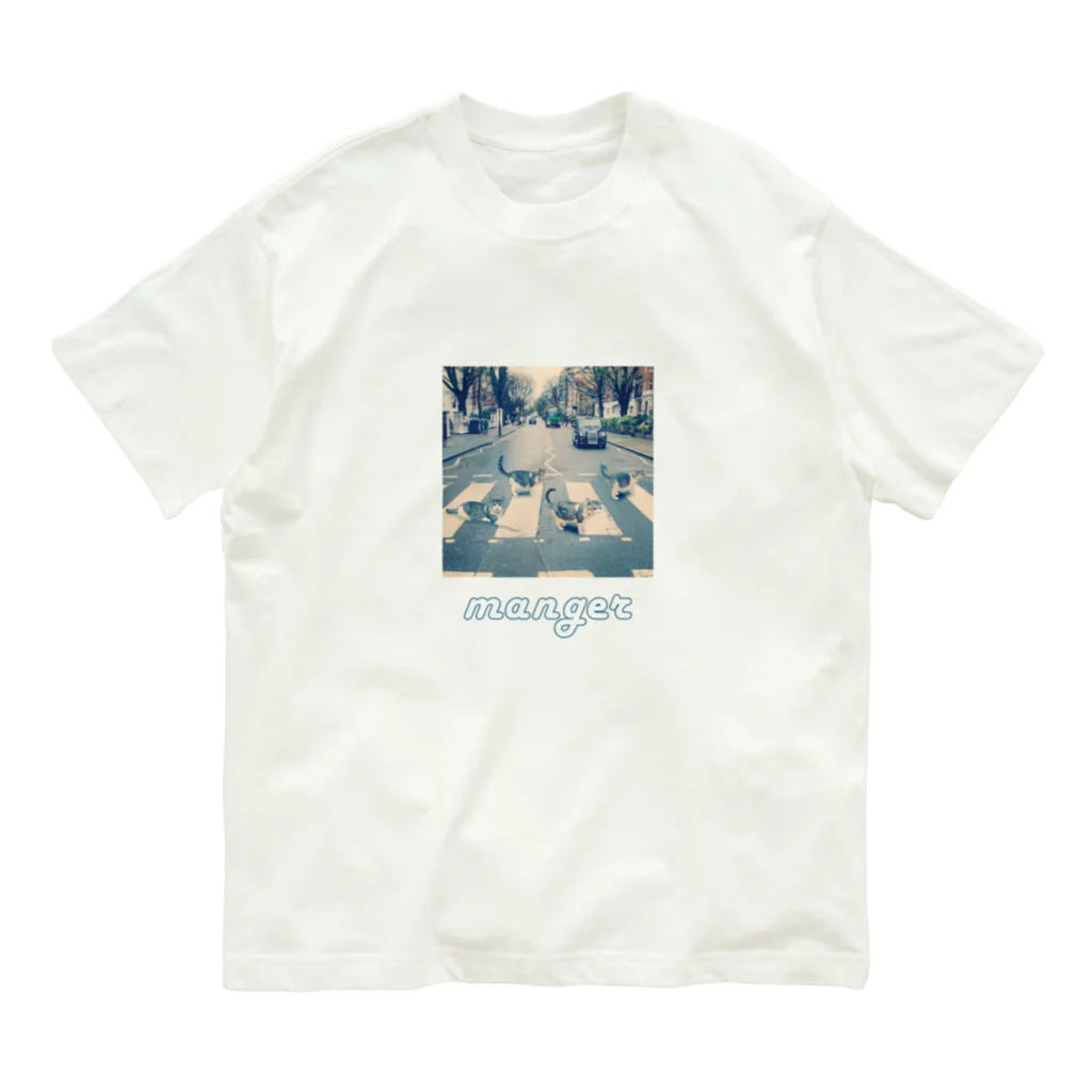 mangerのmanger アビイ・ロード Organic Cotton T-Shirt