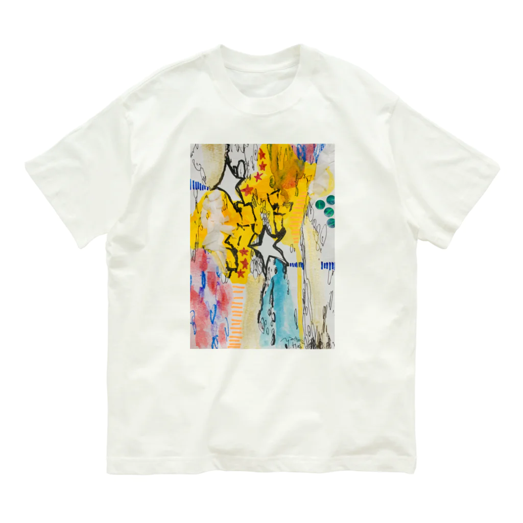 ヒラモトユミエの星屑を集めて Organic Cotton T-Shirt