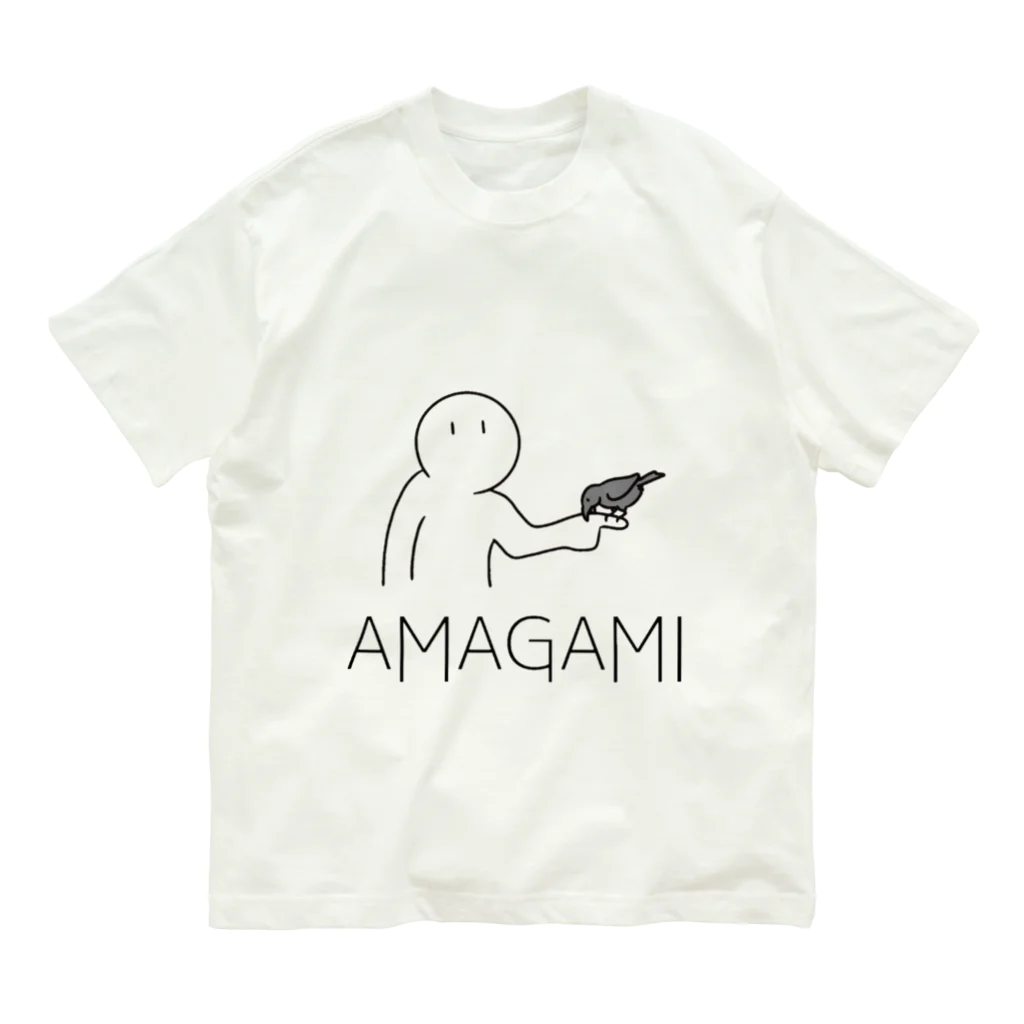 UDONのAMAGAMIシリーズ 〜トリ〜 Organic Cotton T-Shirt