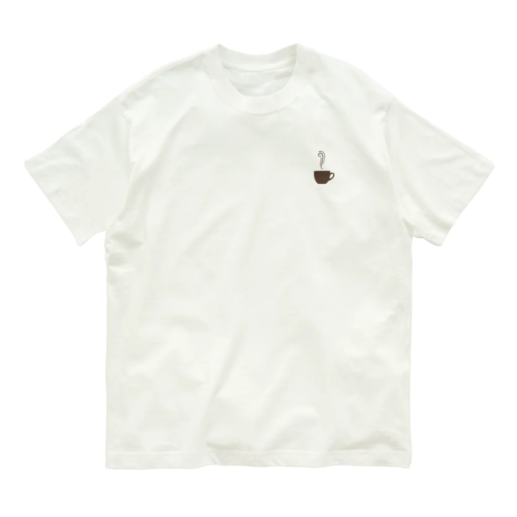 【公式】まるいねこのコーヒー カフェ Organic Cotton T-Shirt