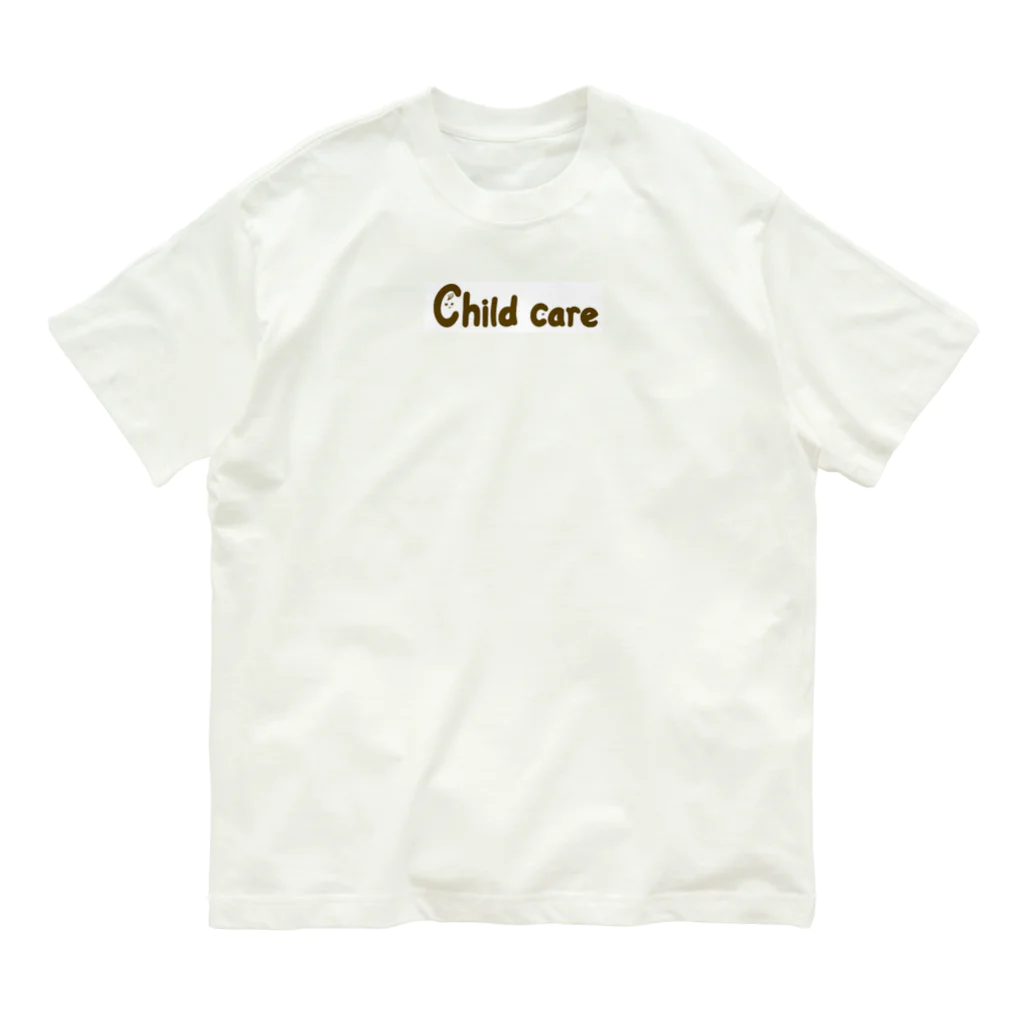 まめぞうのChildcare Organic Cotton T-Shirt