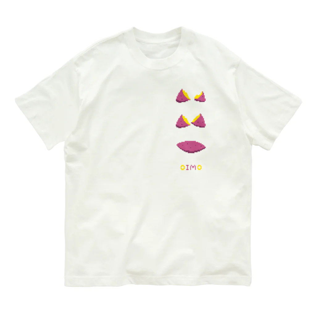 nokkaのoimoたべちゃう オーガニックコットンTシャツ