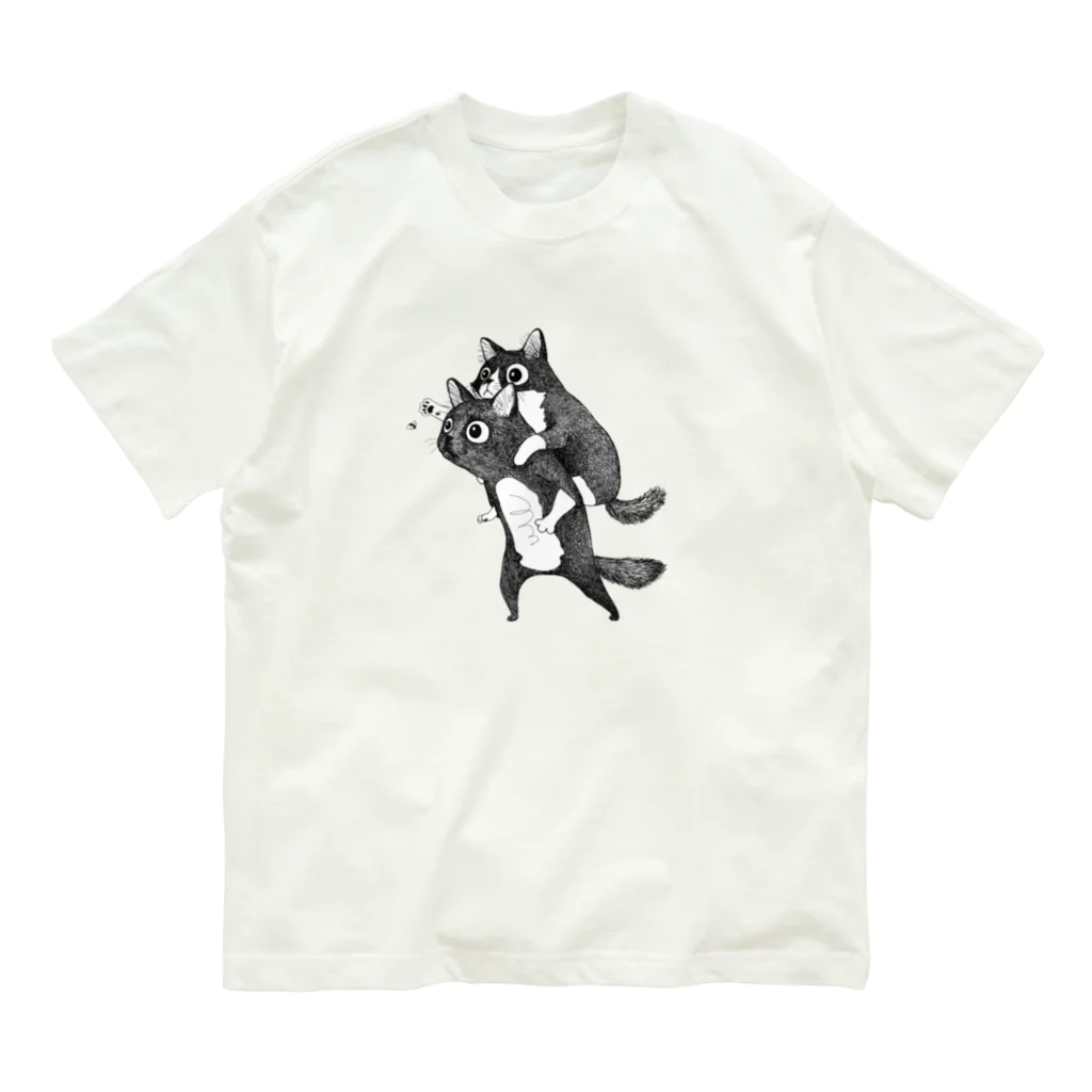 ミミマル屋のおんぶ オーガニックコットンTシャツ