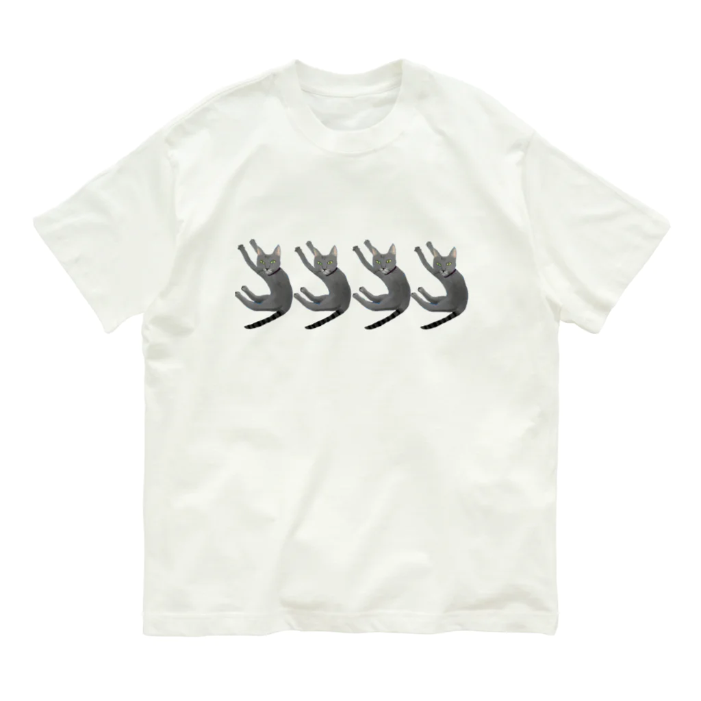 Vermeer-ふぇるめーるのふぇるめーるのふぇるくん　よこならび Organic Cotton T-Shirt