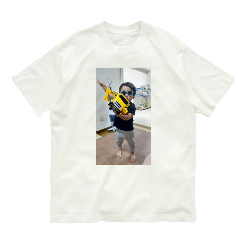 ちきんずの2y1m13d Organic Cotton T-Shirt