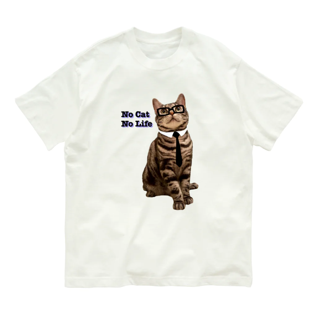 American Shorthair’s shopのあめしょのやつ2 オーガニックコットンTシャツ