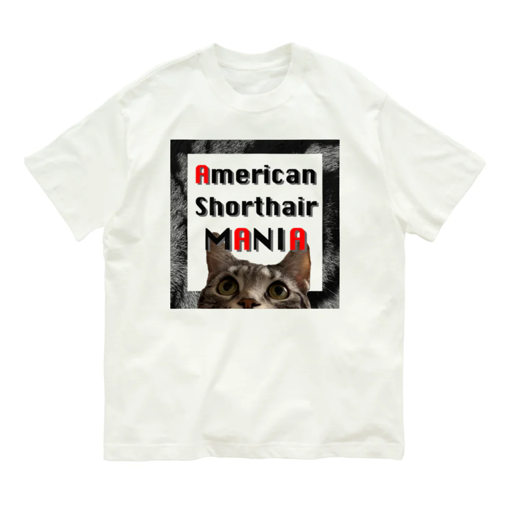 American Shorthair’s shopのあめしょのやつ4 Organic Cotton T-Shirt