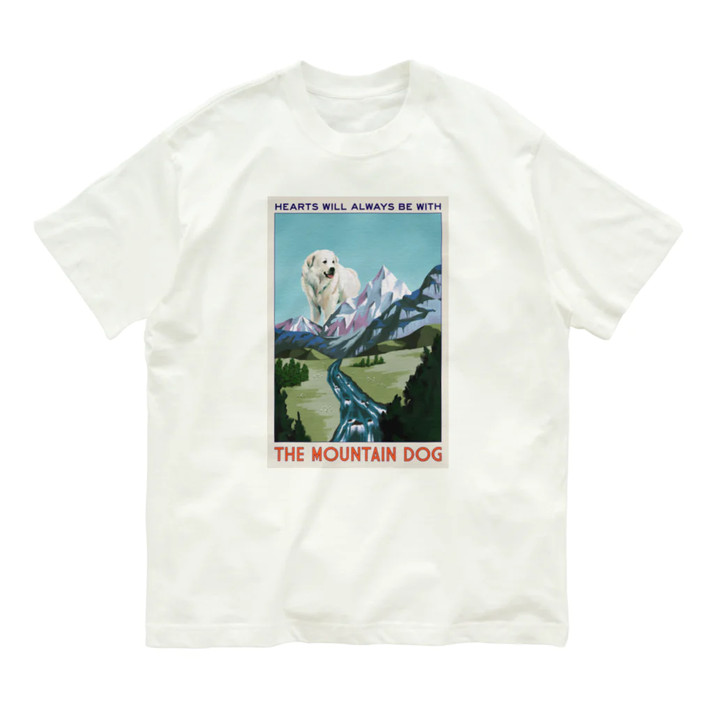 OOKIIINUのTHE MOUNTAIN DOG Organic Cotton T-Shirt