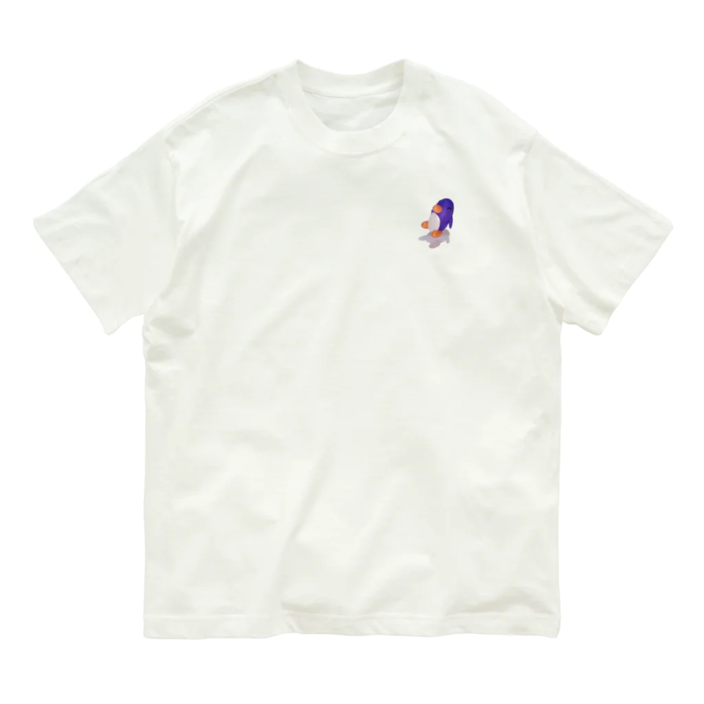 ペンギンマートの３Dペンギン(浮遊) Organic Cotton T-Shirt