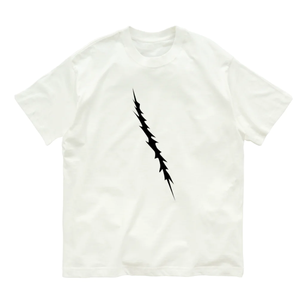 🕷Ame-shop🦇の傷 Organic Cotton T-Shirt