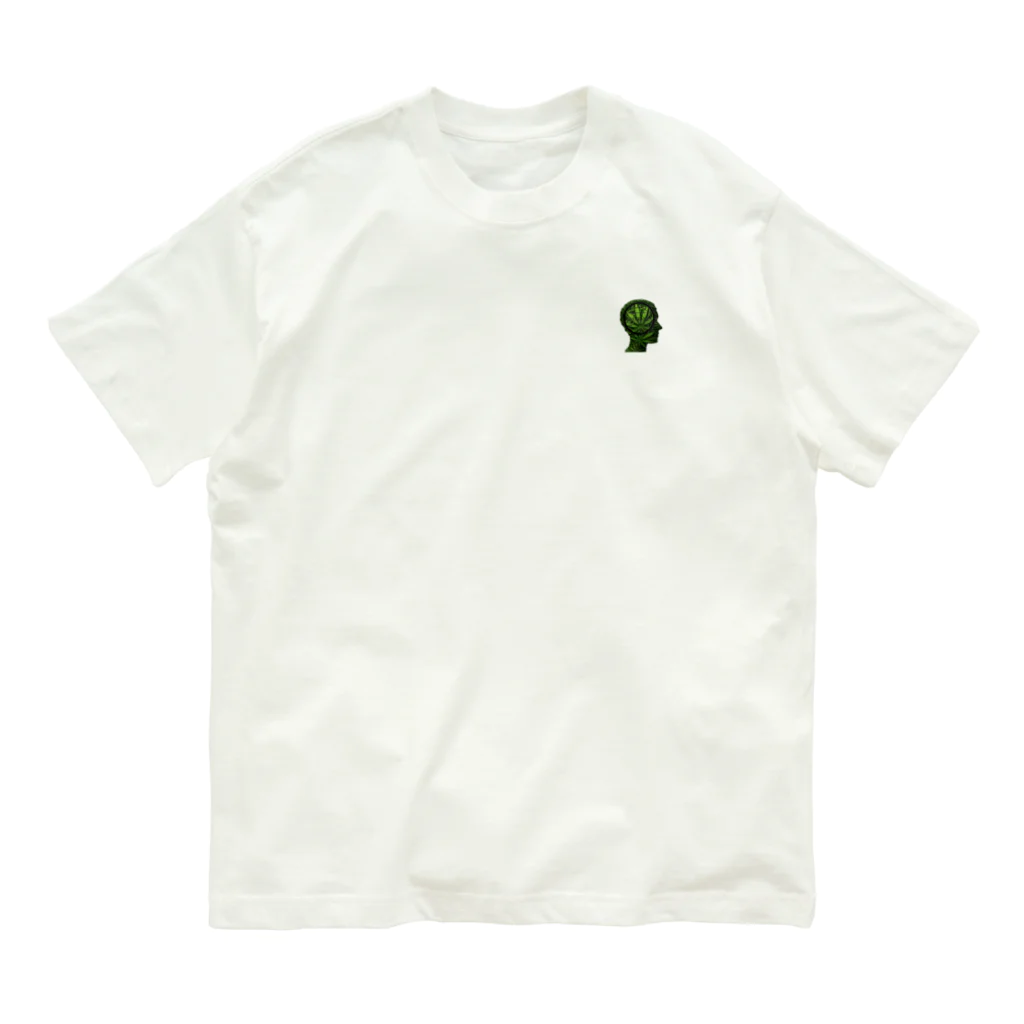 ganja manのすいだおれ オーガニックコットンTシャツ