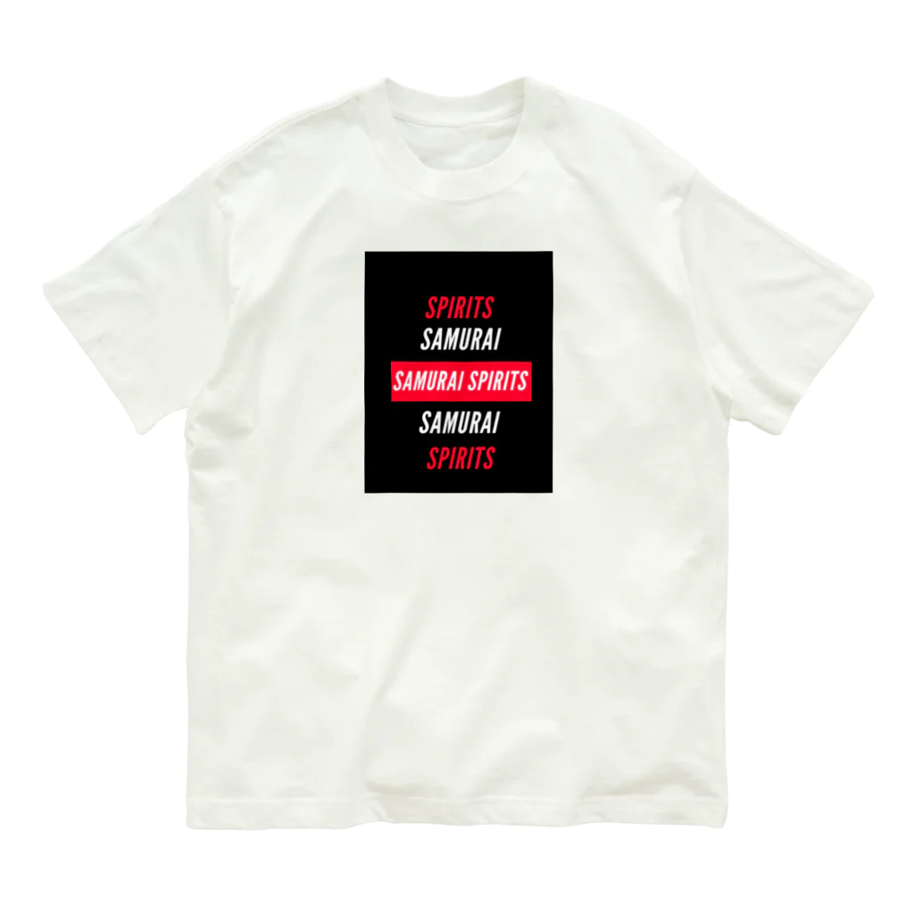 Samurai design labの侍魂 オーガニックコットンTシャツ