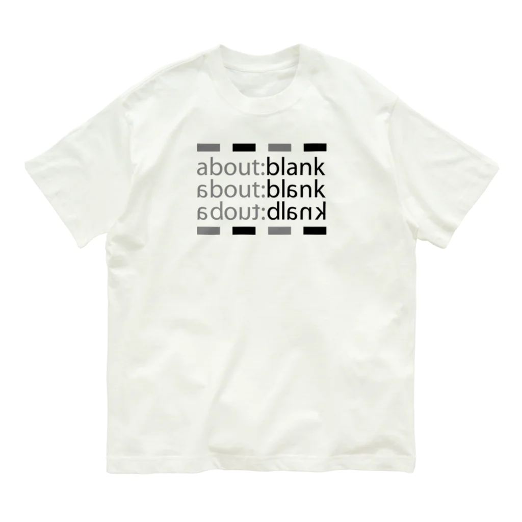 tony_ken1のabout:blank オーガニックコットンTシャツ