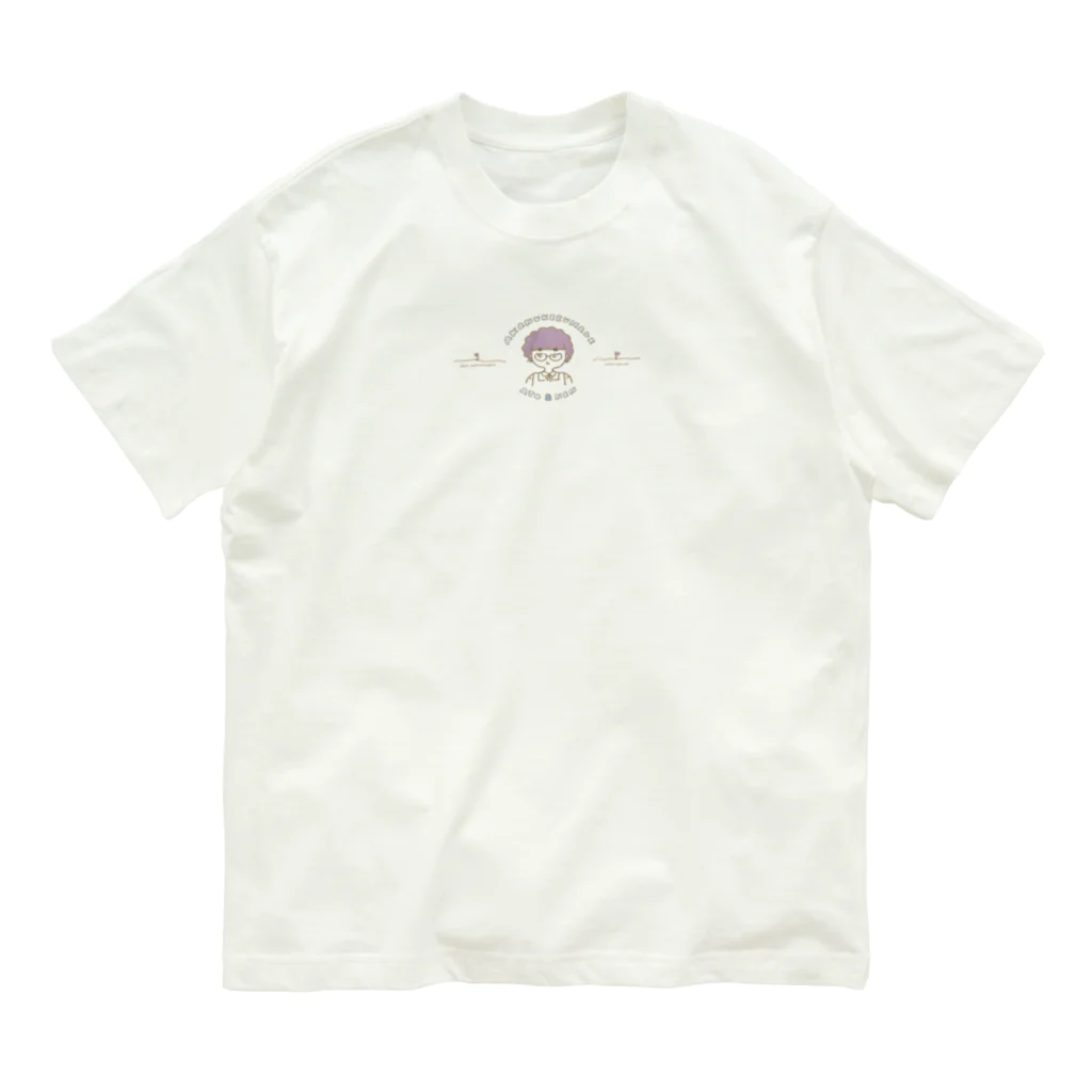 jikkuri kotokotoのAKANUKENAI GIRL（淡い色） Organic Cotton T-Shirt