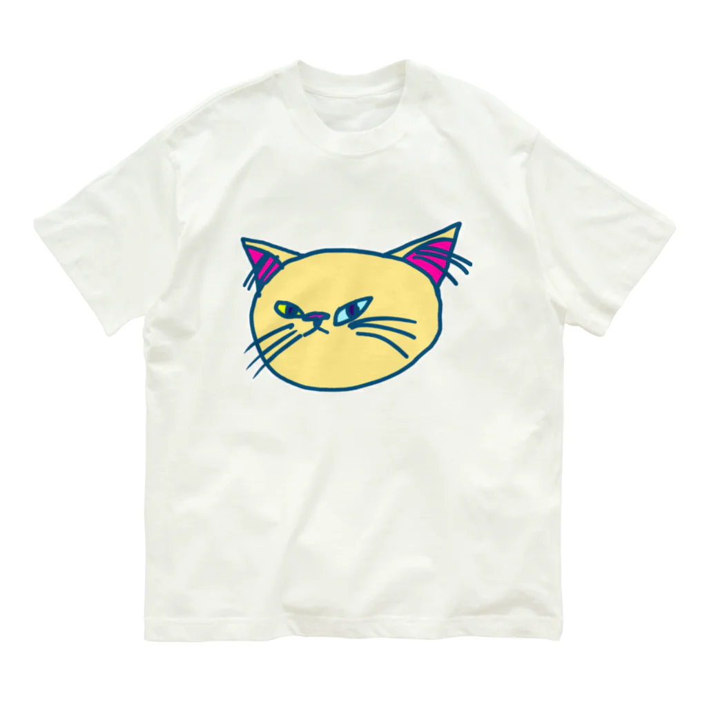 うっちゃん堂の生意気ねこ オーガニックコットンTシャツ