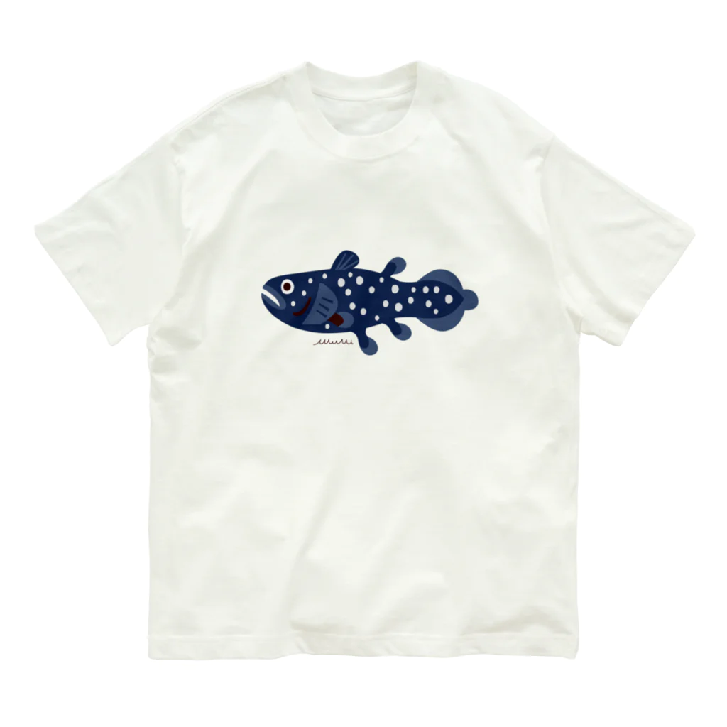 Astrio SUZURI店のシーラカンス Organic Cotton T-Shirt