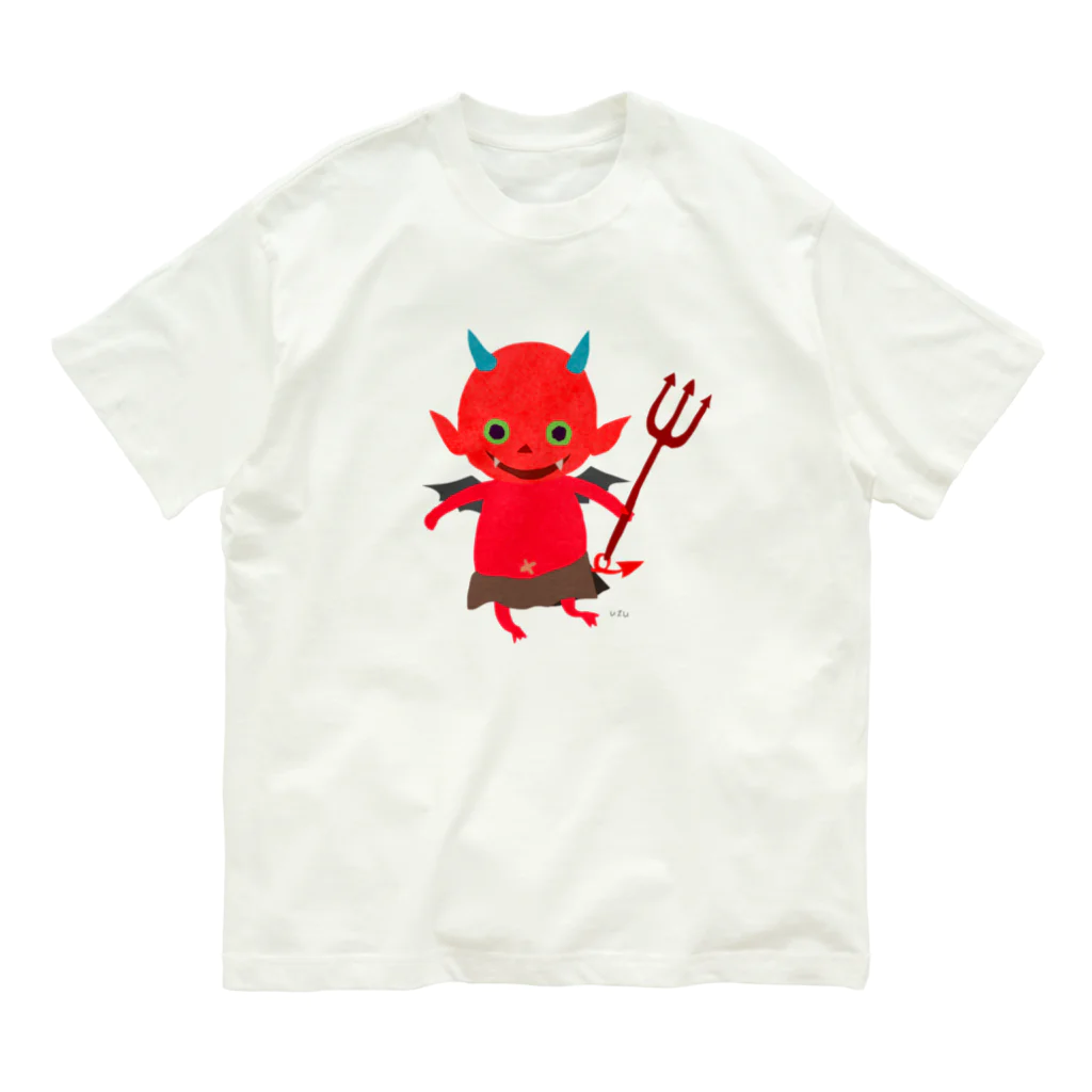 おばけ商店のおばけTシャツ＜いたずらデビル＞ Organic Cotton T-Shirt