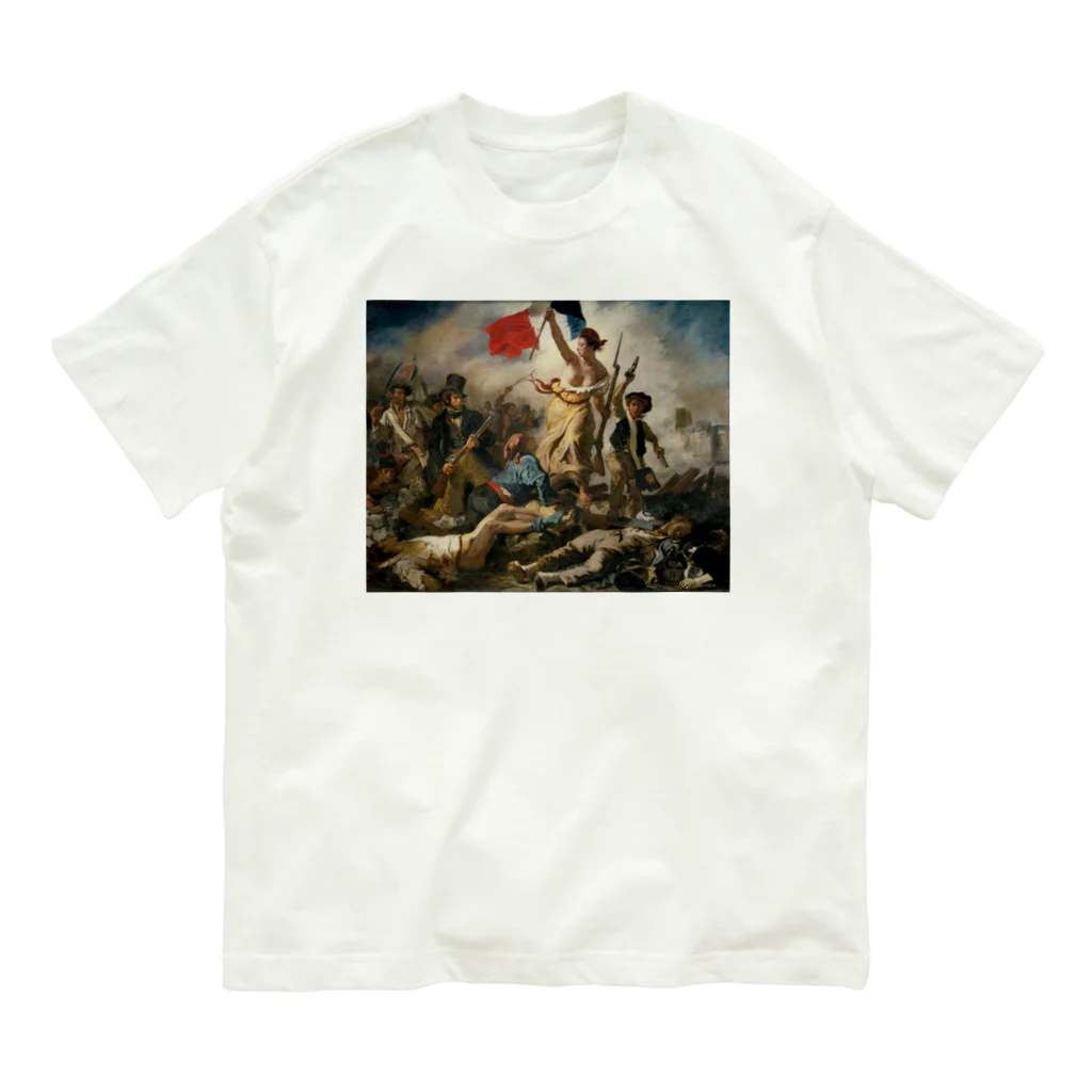 いとの民衆を導く自由の女神 Organic Cotton T-Shirt