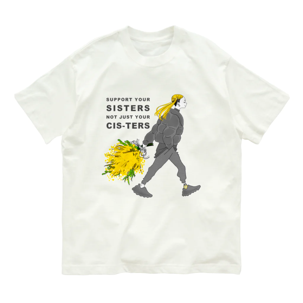 fox fox foxのSISTERS! Organic Cotton T-Shirt