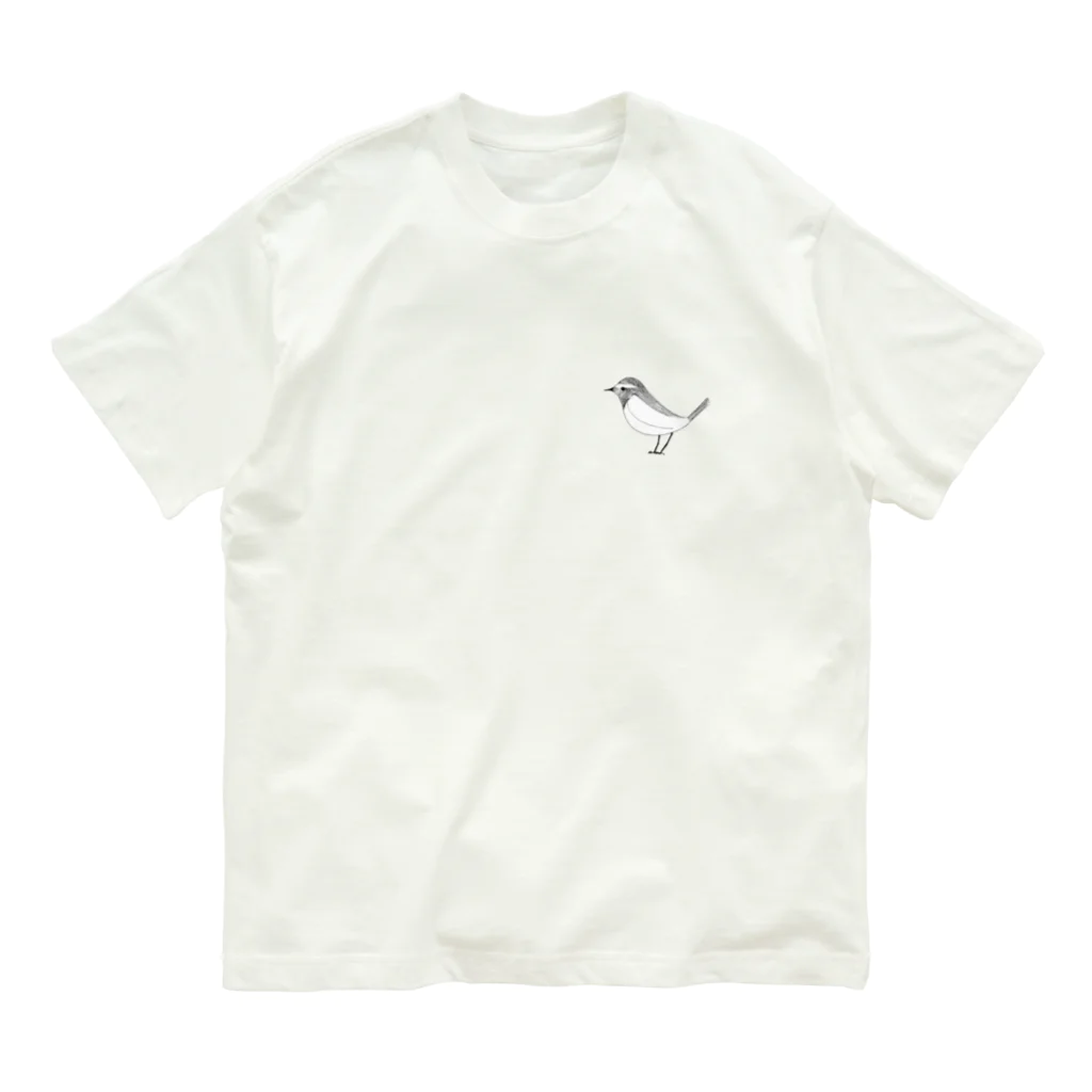 wagtail's galleryのセキレイ Organic Cotton T-Shirt