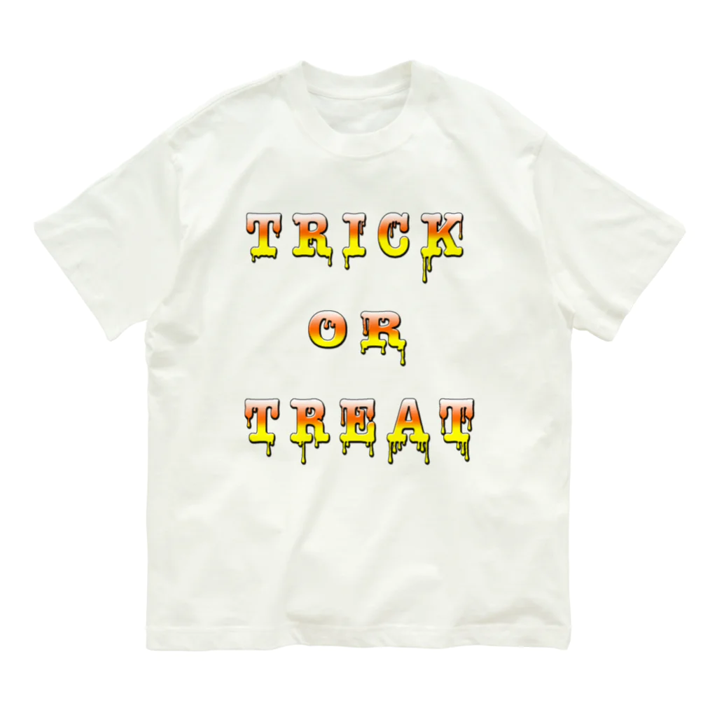 Planet EvansのCandy Cone Trick or Treat オーガニックコットンTシャツ