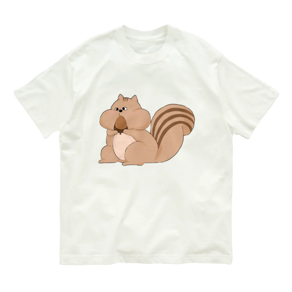 かみしろのうまみなリスくんTシャツ Organic Cotton T-Shirt