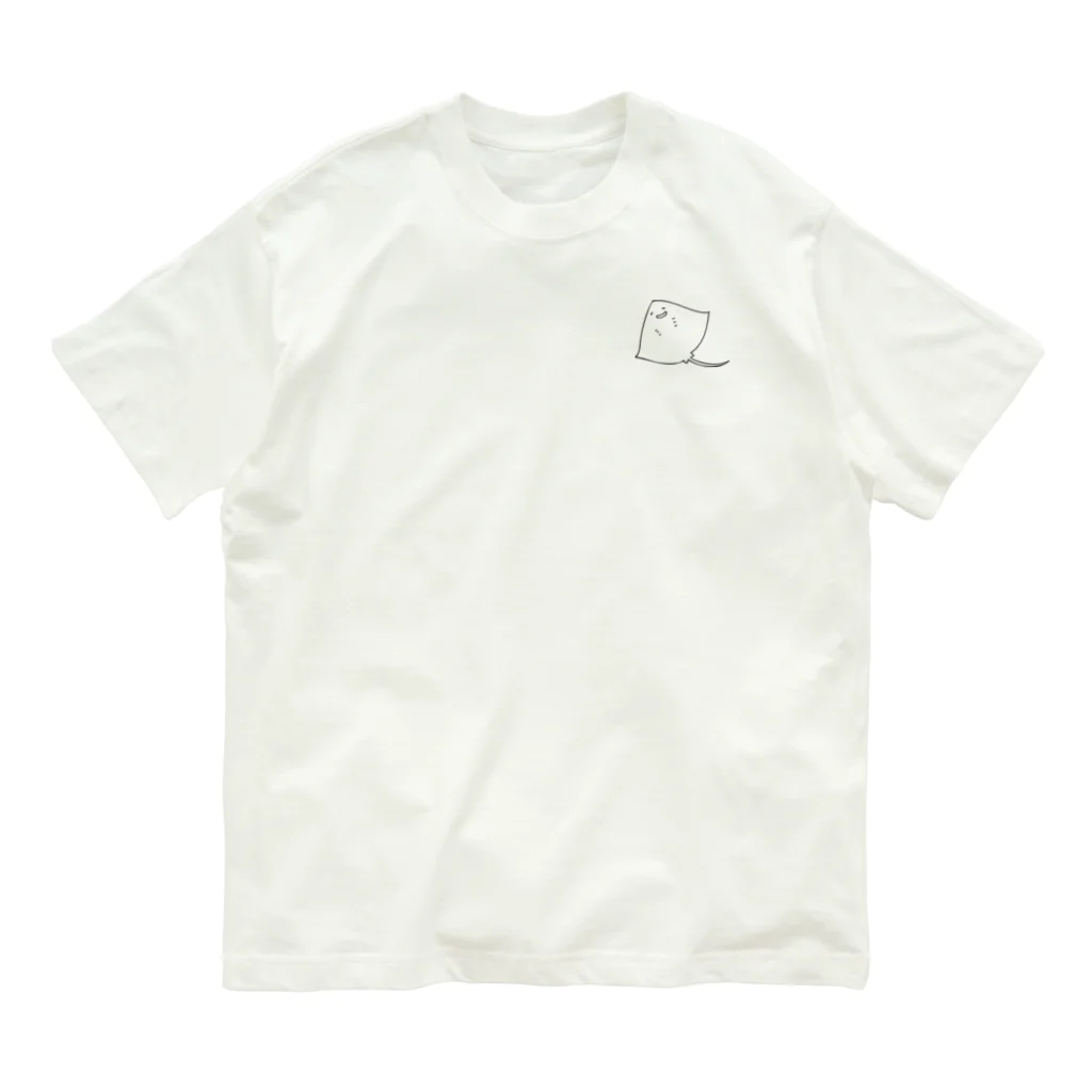 OGUSHIのエイ Organic Cotton T-Shirt