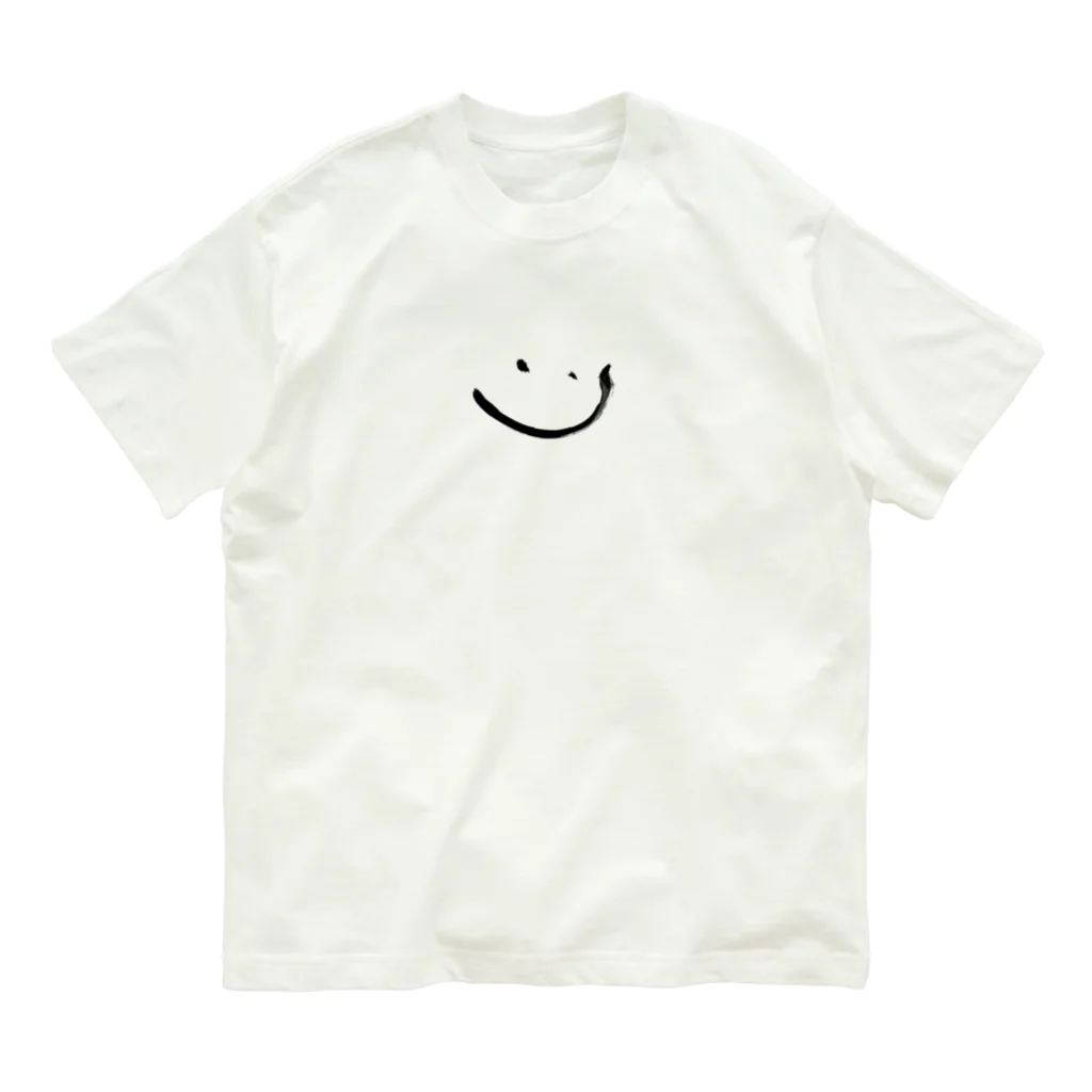 ニコちゃんおみせのニコちゃん オーガニックコットンTシャツ