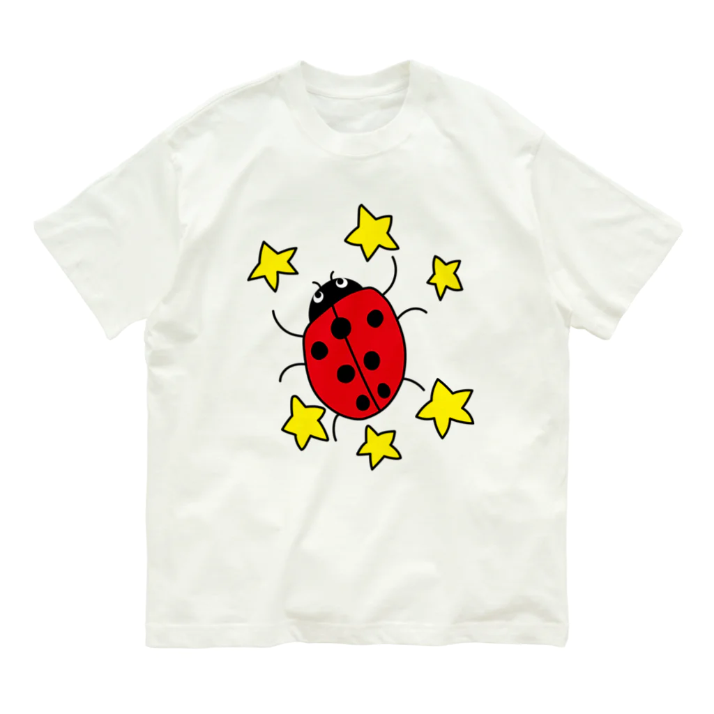 OGUSHIのてんとう虫 オーガニックコットンTシャツ