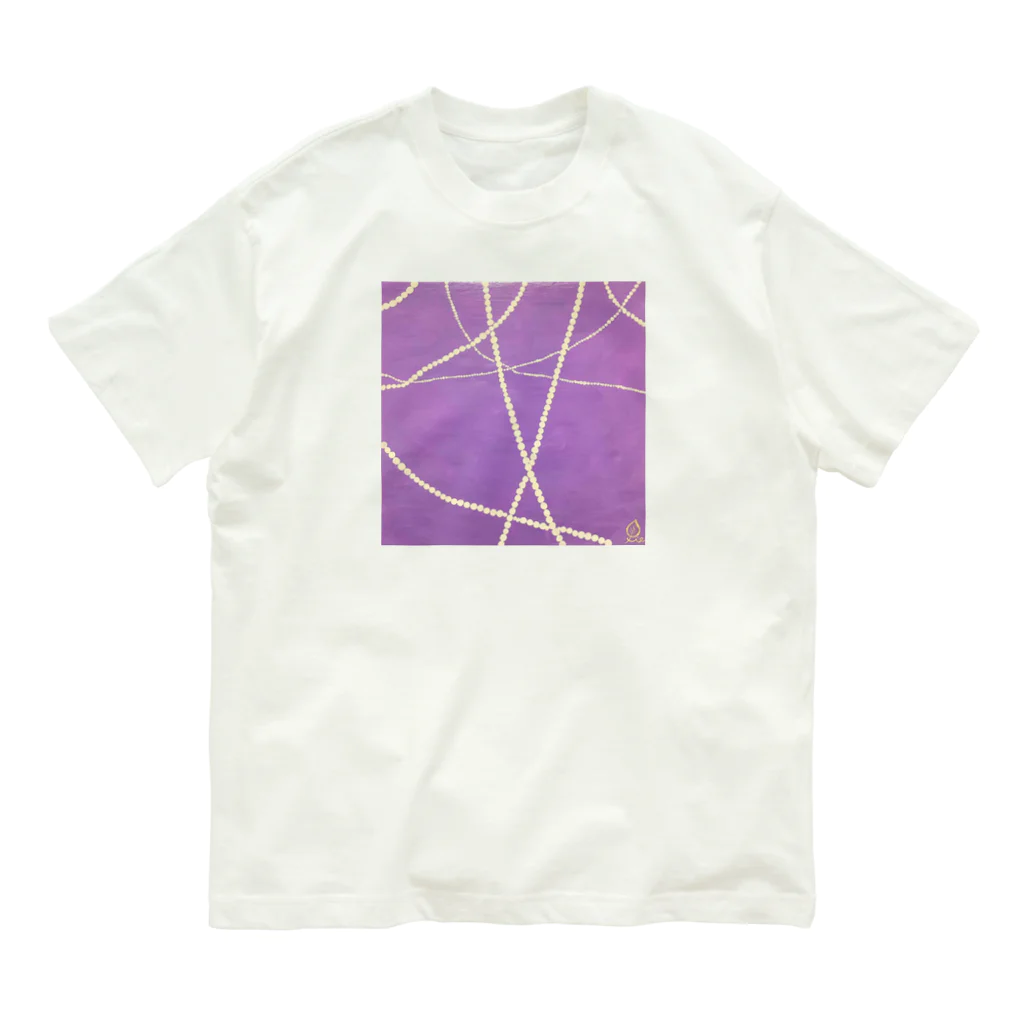 しえ*shopのときめき<ぶどう味> Organic Cotton T-Shirt