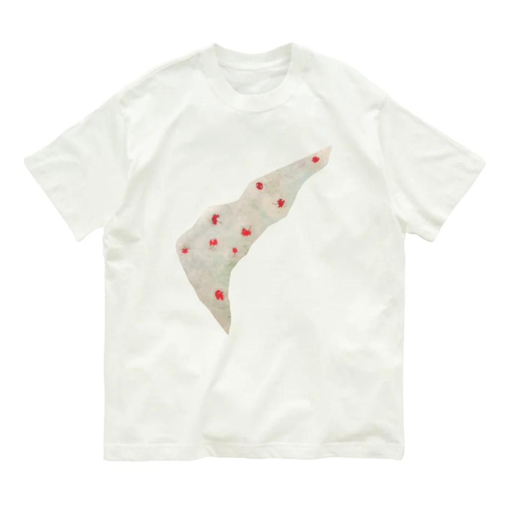 renaAのsarusuberi Organic Cotton T-Shirt