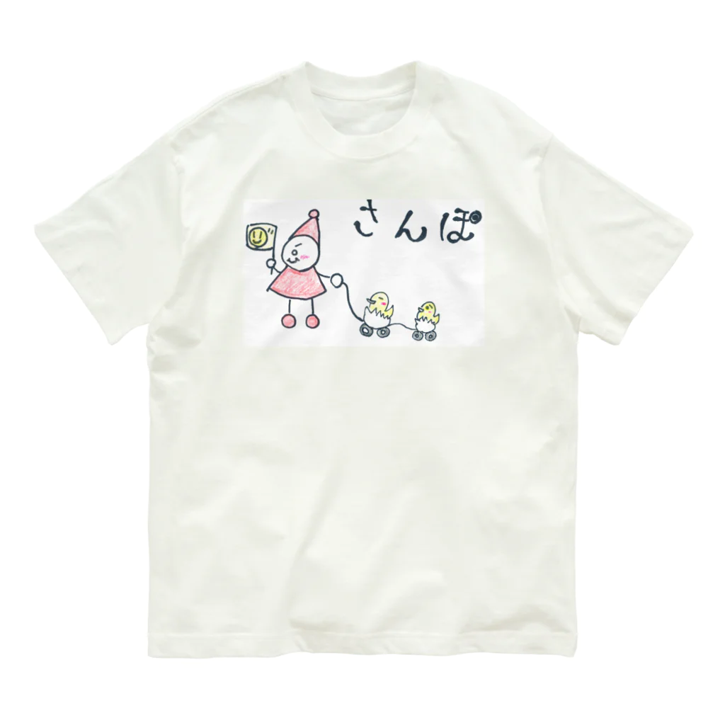 Icco-shopのIcco信者とピヨ子の日常【さんぽ】 Organic Cotton T-Shirt