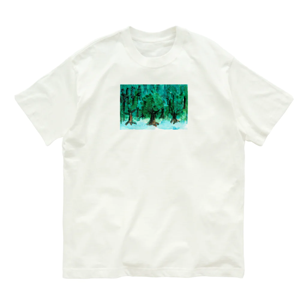 ナタネchanの林ーハヤシ！？ Organic Cotton T-Shirt