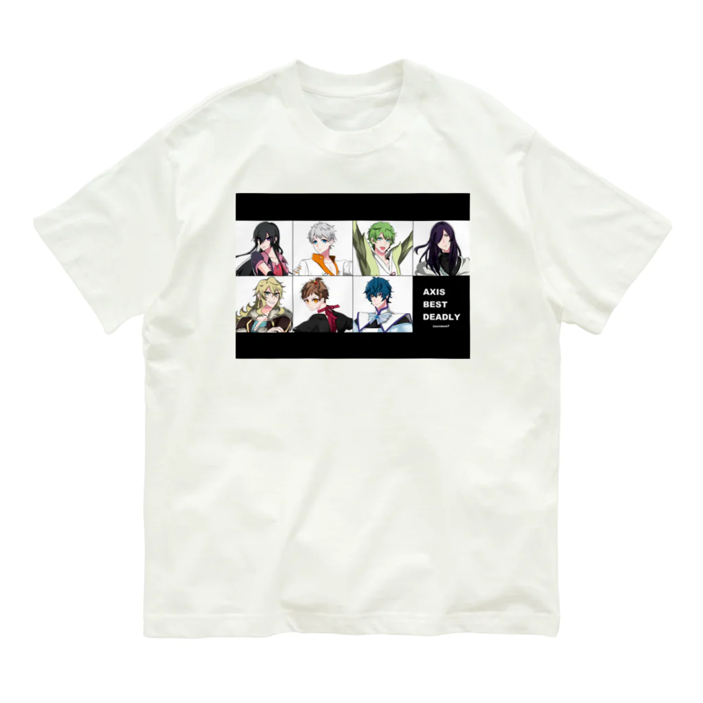 夜想明【LINEスタンプ・BOOTH販売中】のアクシスベストデッドリー オーガニックコットンTシャツ