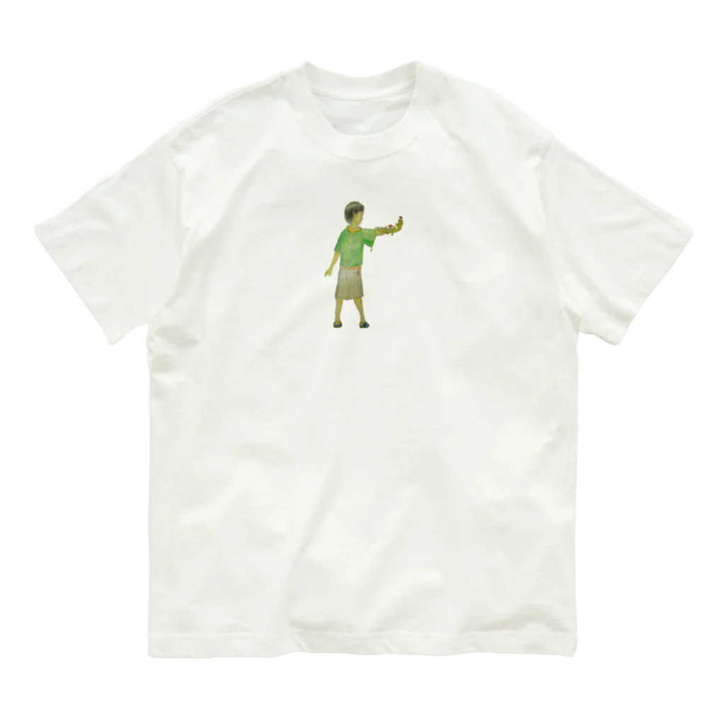 たけろう　と　めぐののぞむ Organic Cotton T-Shirt