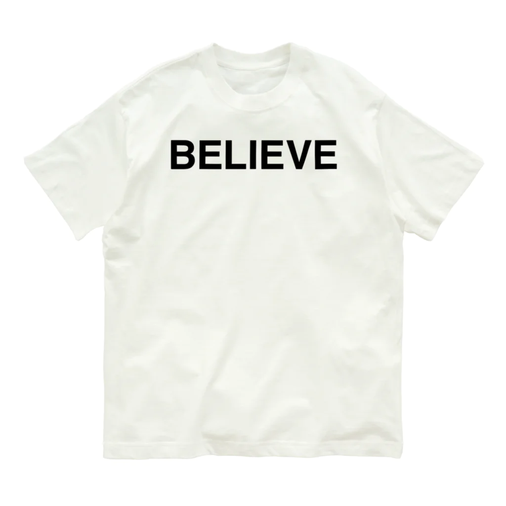 TOKYO LOGOSHOP 東京ロゴショップのBELIEVE-ビリーブ- Organic Cotton T-Shirt