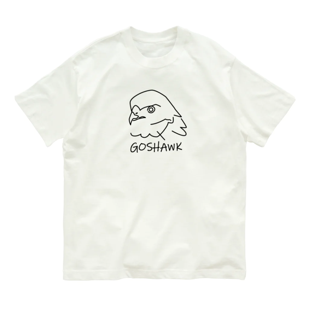 ももよりのオオタカ Organic Cotton T-Shirt