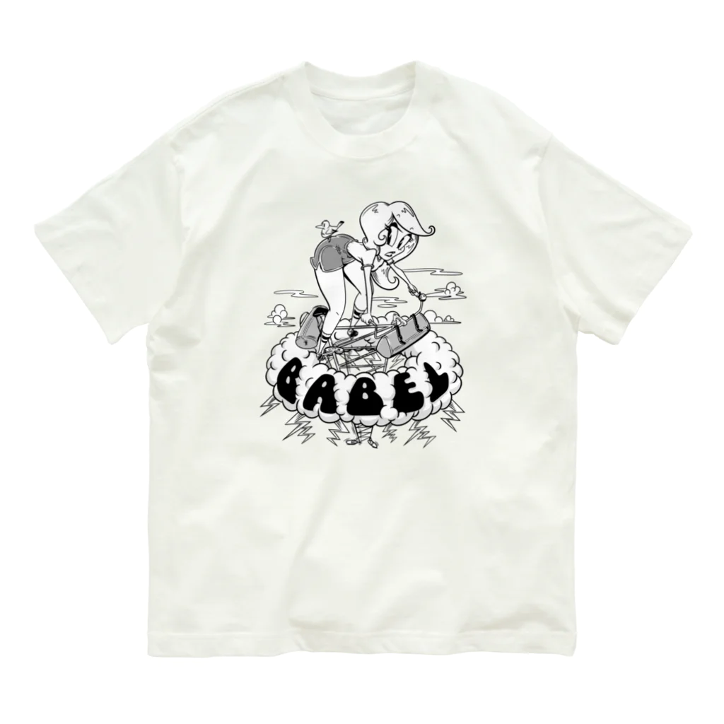 nidan-illustrationの"BABEL" オーガニックコットンTシャツ