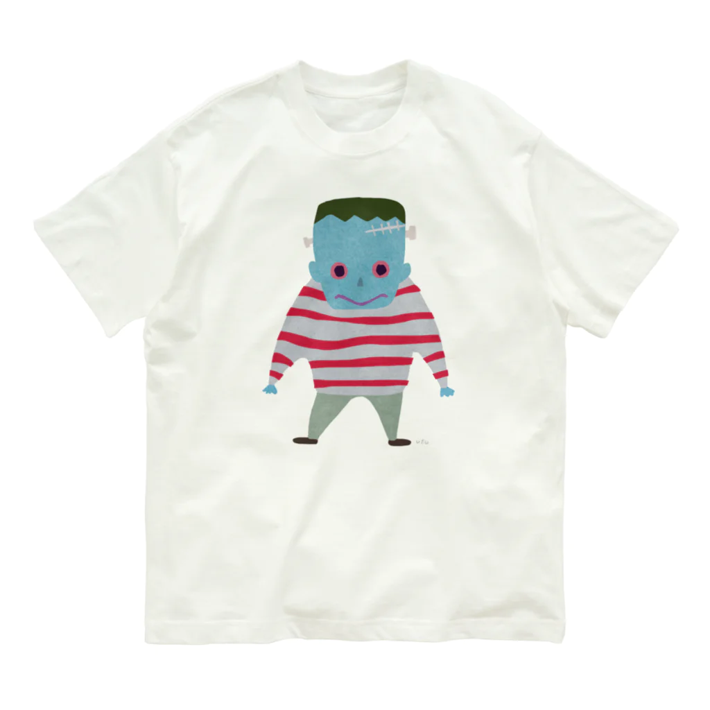 おばけ商店のおばけTシャツ＜フランケンシュタイン＞ Organic Cotton T-Shirt