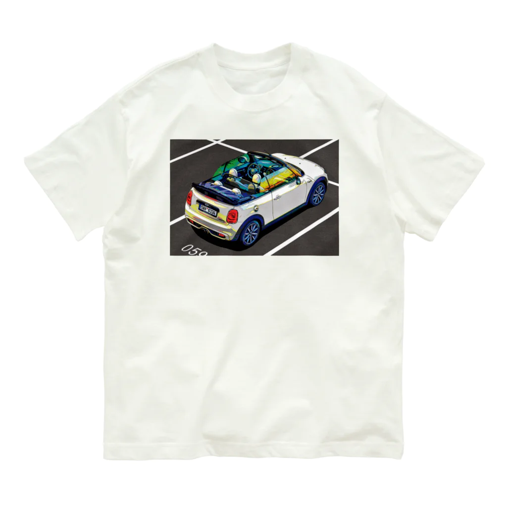 GALLERY misutawoの白のミニコンバーチブル Organic Cotton T-Shirt