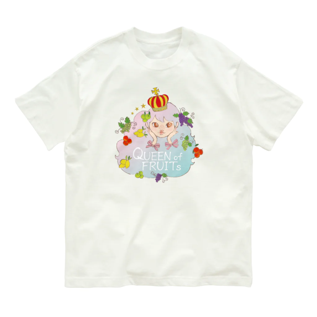 nanatitchのqueen of fruits Organic Cotton T-Shirt