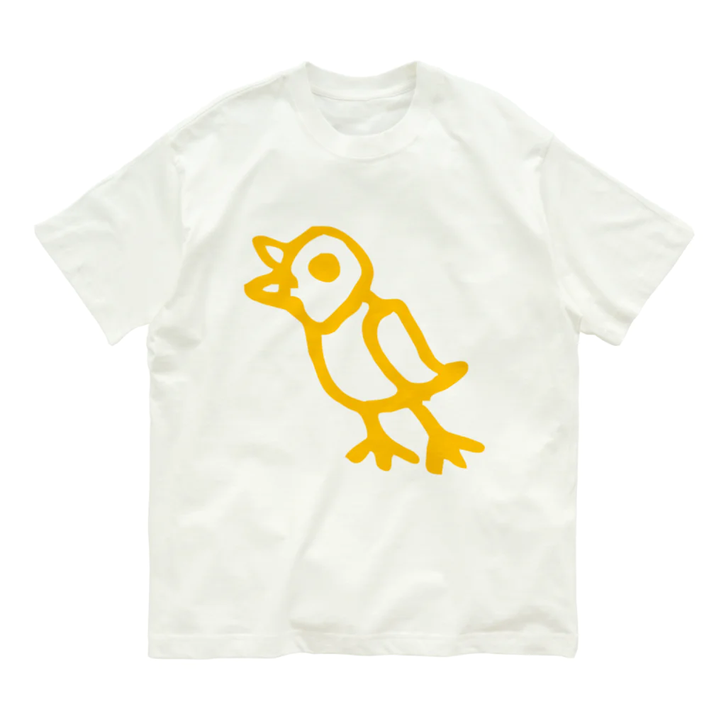 Kiiroitori_goods projectのKiiroitori_goods project_Y2 オーガニックコットンTシャツ