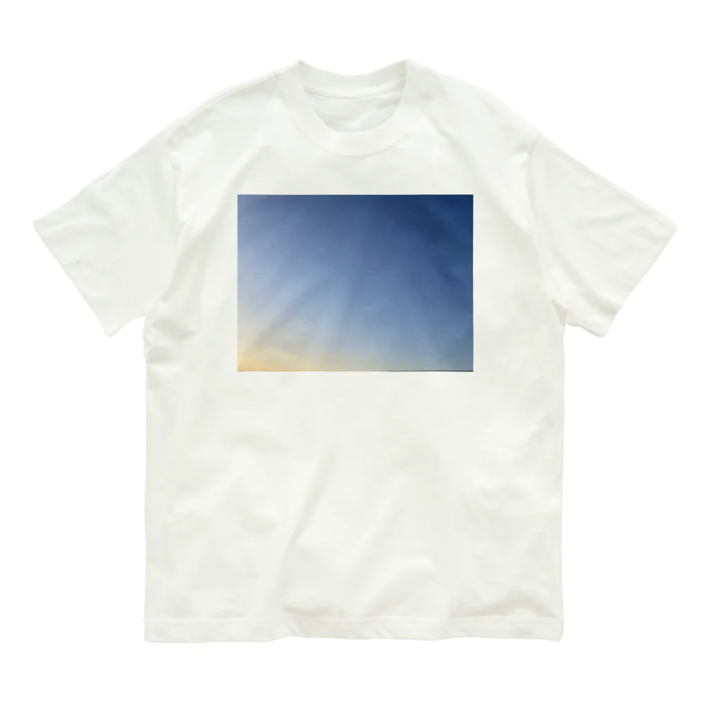 そらもようの暁の空〜〜Akatuki〜〜 Organic Cotton T-Shirt