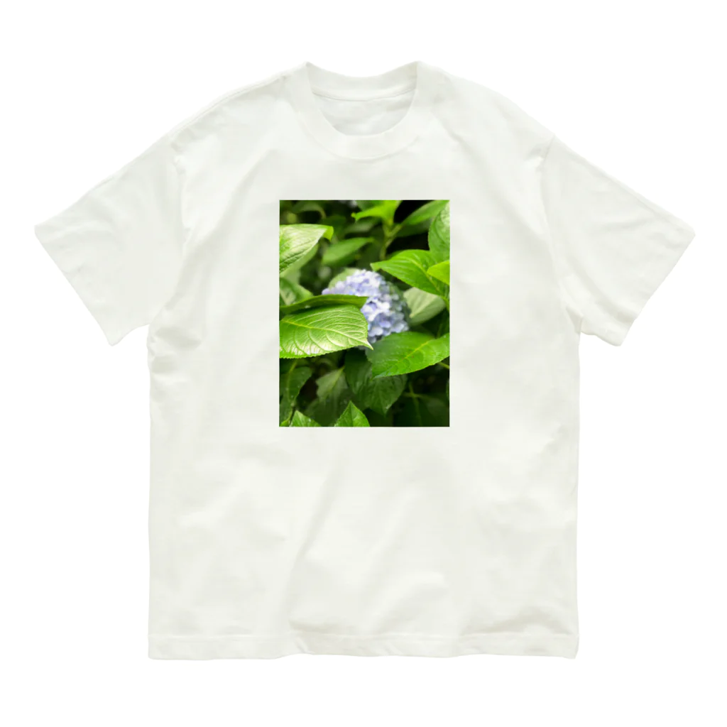 ぽ！！の紫陽花のTシャツ Organic Cotton T-Shirt